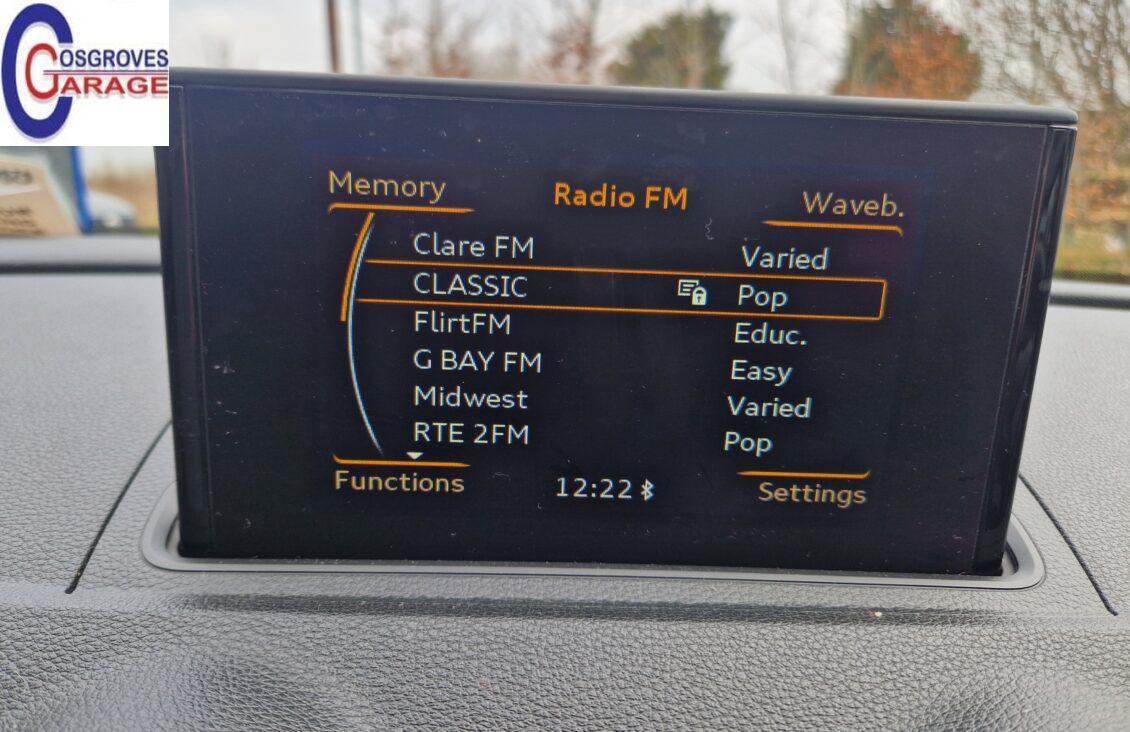 2016 Audi A3 1.6TDI 110 SE Cosgroves Garage Tuam